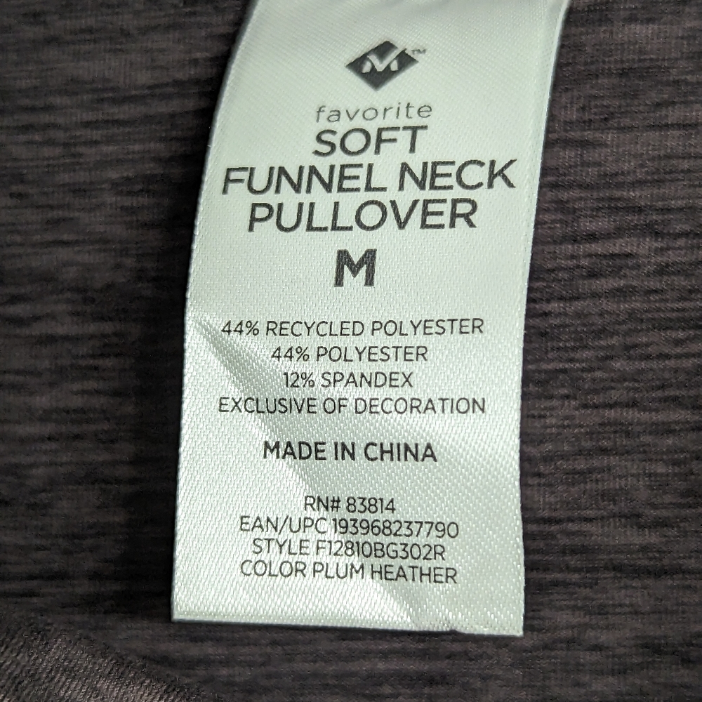 Funnel neck pullover - Picture 3 of 3